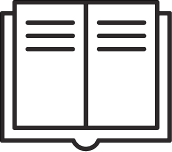 Book icon black